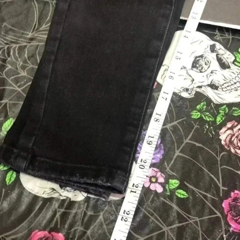 Girls size 10 plus mid-rise skinny jeans adjustable waist new with tags - Picture 7 of 9